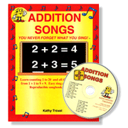 Addition  Songs CD by Cathy Troxel